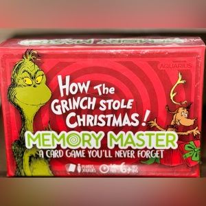 Super Cute 🥰 How The Grinch Stole Christmas!Memory  Master Game - NEW